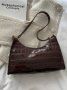 Нова модна релефна ръчна чанта с темпераментен каменен модел, Чанта за рамо, 10цвята, снимка 11