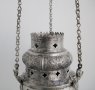 Старинно кандило сребро 19 век, снимка 7
