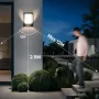 LUTEC Външна LED стенна лампа със сензор за движение, 1050LM 15.8W, снимка 7