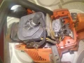 Бензинова резачка за дърва HUSQVARNA 142, снимка 3