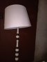 Голям стар мраморен лампион - нощна лампа - 150см / 1980 г , снимка 1