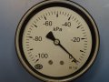 вакуумметър технически AUSTA Ф100, -100/0kPa, снимка 3