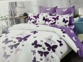👉 Луксозен двулицев спален комплект от сатениран памук , снимка 1 - Спално бельо - 43429064