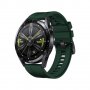 Силиконова каишка HUAWEI Watch GT 2, GT 2 Pro – 42/ 46mm зелен цвят