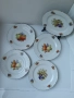 5 бр чинии за десерт Бавария, декорация с плодове , снимка 1