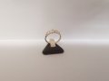 Златен пръстен с диаманти , снимка 2