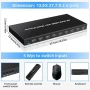 HXBER 8 входа и 1 изход, HDMI-съвместим сплитер, 4K 4K 30Hz, компютърна синхронизация, снимка 6