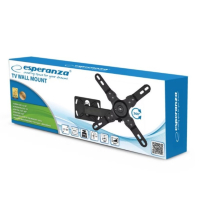 Стойка за телевизор Esperanza ERW003, За стена, От 12 до 50 inch, Макс 20 кг, Vesa 200x200, Черен, снимка 3 - Стойки, 3D очила, аксесоари - 44884416