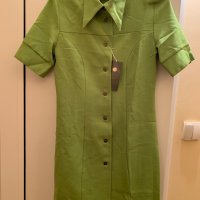Зелена рокля, снимка 1 - Рокли - 32250906
