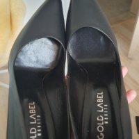 Официални черни обувки 37 номер, снимка 2 - Дамски елегантни обувки - 43240839