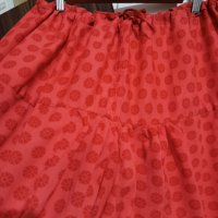 Червен панталон от индийски магазин широк потур, снимка 6 - Панталони - 43314655