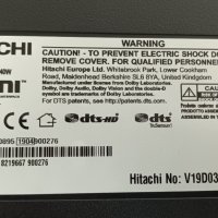 Hitachi 55HK6000 със счупен екран-VES550QNDS-2D-N13/17IPS72/17MB130S/17DLB55NER1-A/B, снимка 2 - Части и Платки - 37732330