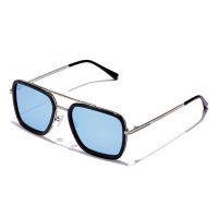 НОВИ Hawkers, Унисекс слънчеви очила Ibiza Aviator с поляризация, Сребрист, 55-22-145, снимка 1 - Слънчеви и диоптрични очила - 43725979