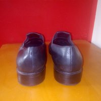 № 40 EMILIO Salvatini естествена кожа черни, снимка 4 - Дамски ежедневни обувки - 28376064