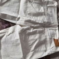 Бял дамски панталон, снимка 3 - Панталони - 40482524
