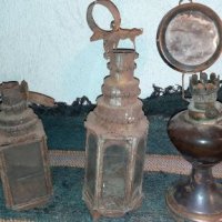Стари фенери лампи, снимка 4 - Други ценни предмети - 28396891
