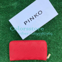 Червено портмоне Pinko кодSG47D, снимка 3 - Портфейли, портмонета - 44890390
