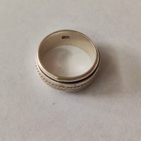 Сребърна халка пръстен 925, снимка 3 - Пръстени - 43086415