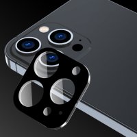  Протектор за камера за iPhone 15 Pro / 15 Pro Max (черен), снимка 3 - Фолия, протектори - 43774433