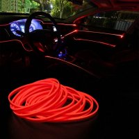 5М. Амбиентно интериорно LED осветление за автомобил, снимка 3 - Аксесоари и консумативи - 32253885
