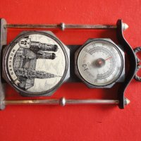Немски старинен термометър 2, снимка 3 - Антикварни и старинни предмети - 43524351