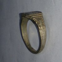 Старинен пръстен сачан - 59791, снимка 3 - Пръстени - 29005408