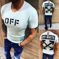 Мъжка спортна блуза OFF-WHITE код 37, снимка 1 - Тениски - 39582036