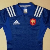 Adidas France 17/18 Home Jersey оригинална тениска XS Адидас Франция, снимка 2 - Спортни дрехи, екипи - 28990816