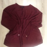 Дамска нежна блуза , снимка 1 - Блузи с дълъг ръкав и пуловери - 33655496