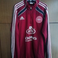 Denmark Adidas Дания оригинално горнище блуза Национален отбор , снимка 1 - Спортни дрехи, екипи - 40230222