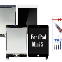 Apple iPad Mini 5 / A2124, A2126, A2133 / LCD Дисплей+Тъч скрийн Ориг. / Бял, снимка 1 - Таблети - 43658840