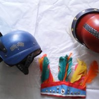 Детска пластмасова каска за игра от 80-те години, снимка 1 - Други - 27148569