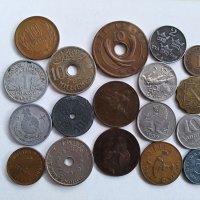 Лот стари монети от целия свят, снимка 1 - Нумизматика и бонистика - 37750711