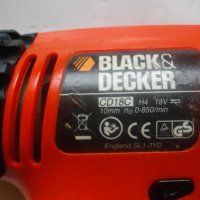 18 Волта-Black Decker CD18C-Боди-Тяло За Винтоверт-Английско-Отлично, снимка 6 - Винтоверти - 28315443