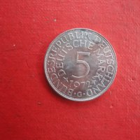 5 марки 1972 сребърна монета Германия , снимка 6 - Нумизматика и бонистика - 39941401