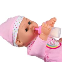 Бебешка кукла със звук I want my Pacifier 38 см, снимка 4 - Кукли - 43298147