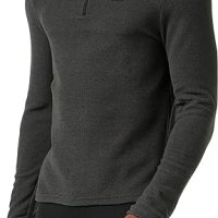 Odlo 1/2 ZIP - страхотен мъжки полар С, снимка 1 - Спортни дрехи, екипи - 43186875