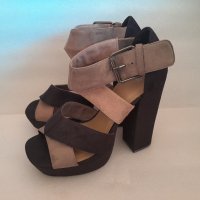 Обувки H&M, 39 номер , снимка 5 - Дамски обувки на ток - 43474432