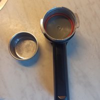 Ръкохватка за кафе машина Саеко, Гаджия с цедка с крема диск, нова, снимка 3 - Кафемашини - 37800396
