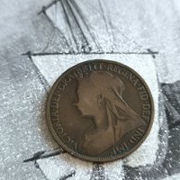 Монета - Великобритания - 1 пени | 1896г., снимка 2 - Нумизматика и бонистика - 43468187