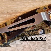 Сгъваем нож SUPER KNIFE USA 440C, снимка 5 - Ножове - 26507590