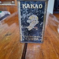 Стара кутия от Какао #3, снимка 2 - Антикварни и старинни предмети - 32286336