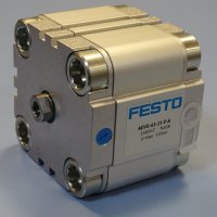 пневматичен цилиндър Festo AEVU-63-25-P-A compact air cylinder, снимка 1 - Резервни части за машини - 40528383