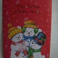 Картичка Снежковци Presttige Kerstdagen en Gelukkig Nieuwajaar 9, снимка 1 - Колекции - 28504819