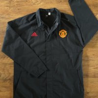 adidas Jacket manchester united - страхотно мъжко яке КАТО НОВО, снимка 7 - Якета - 32458221