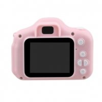 Дигитален детски фотоапарат мини фото камера за снимки и видео в Син и розов цвят, снимка 6 - Фотоапарати - 39579552