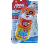 Музикално телефонче-куче с плъзгащ се капак, снимка 1 - Музикални играчки - 38198036