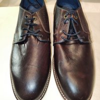 Стилни мъжки обувки от естествена кожа Sondag& Sons №46, снимка 2 - Ежедневни обувки - 26457073