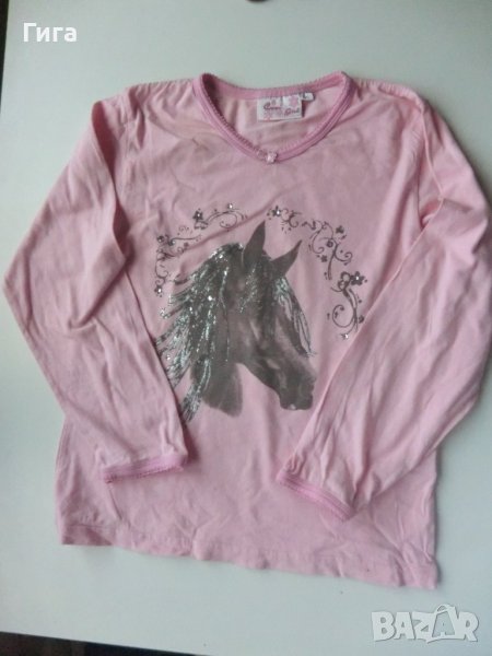 розова блузка с конче от пижама, снимка 1