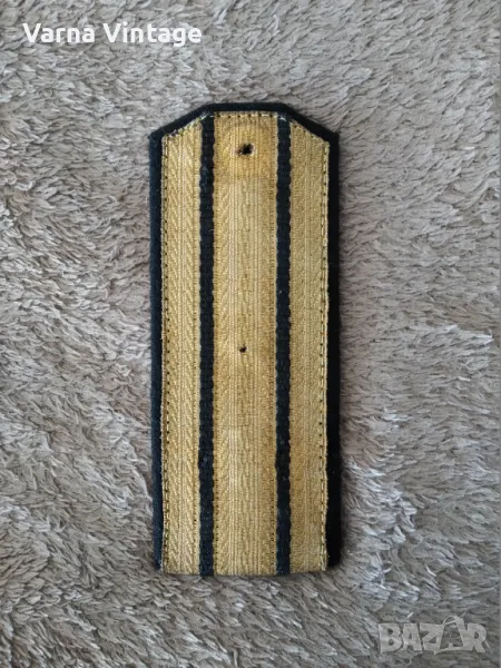 Морски пагон ВМС на НРБ (2)., снимка 1